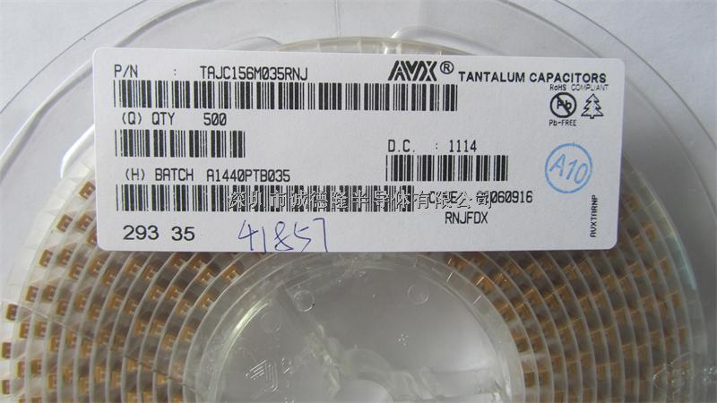 TAJC156M035RNJ AVX鉭電容 C型 6032 15UF 35V-TAJC156M035RNJ盡在買賣IC網(wǎng)